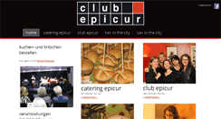 Desktop Screenshot of cafe-epicur.com